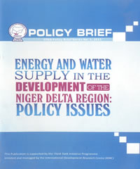 Read more about the article Energy and Water Supply in the Development of the Niger Delta Region