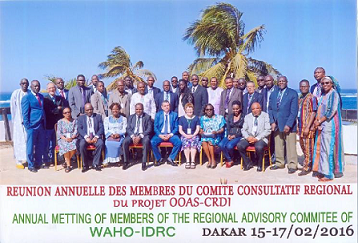 CPED Staff Participated in the Annual Meeting of Members of the Regional Advisory Committee of WAHO-IDRC Project on Health Systems Dakar, Senegal, February 15-17, 2016