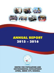 Read more about the article CPED 2015 to 2016 Annual  Report