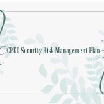CPED Security Risk Management Plan